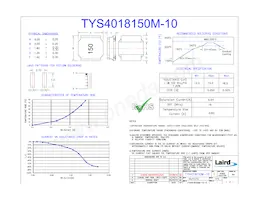 TYS4018150M-10 Datasheet Copertura