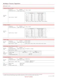 UMK325ABJ106MMHT Datasheet Page 17