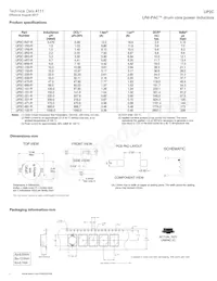UP2C-100-R Datasheet Pagina 2