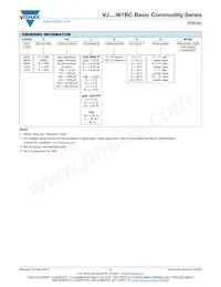 VJ1210V685ZXATW1BC Datasheet Page 3