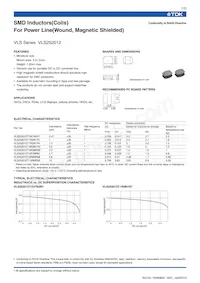 VLS252012T-3R3MR99 Datasheet Cover