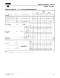 2N4393-E3 Datasheet Page 3