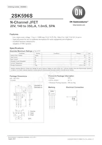 2SK596S-A Datasheet Cover