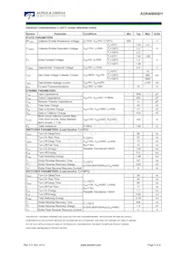 AOK40B60D1 Datasheet Pagina 2