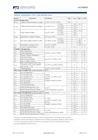 AOT5B60D Datasheet Pagina 2