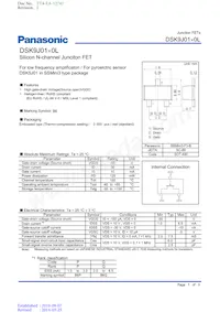 DSK9J01P0L Datasheet Cover