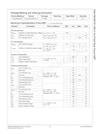 FGA15N120FTDTU數據表 頁面 2