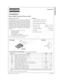 FGH50N6S2 Datenblatt Cover