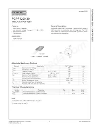 FGPF120N30TU Datasheet Cover