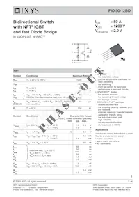 FIO50-12BD Datasheet Cover