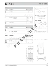 FIO50-12BD Datasheet Pagina 2