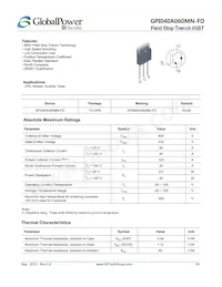 GPI040A060MN-FD Datasheet Cover