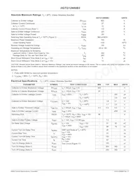 HGTG12N60B3 Datasheet Page 2