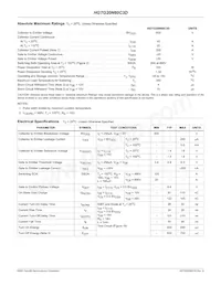 HGTG20N60C3D Datasheet Page 2