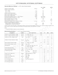 HGTG7N60A4 Datasheet Page 2