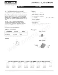 HGTP3N60A4 Datasheet Cover