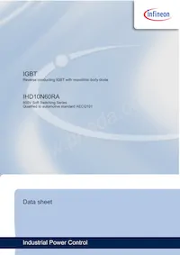 IHD10N60RA Datasheet Copertura