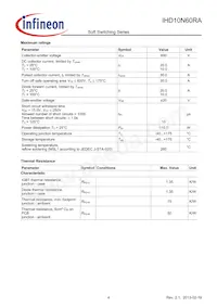 IHD10N60RA Datasheet Pagina 4