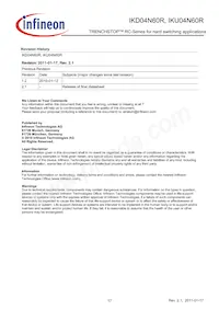 IKU04N60RBKMA1 Datasheet Page 17