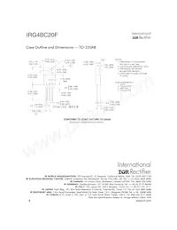 IRG4BC20F-S Datasheet Page 8