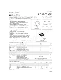 IRG4BC20FD Datasheet Copertura