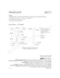 IRG4BC20FD Datasheet Page 10