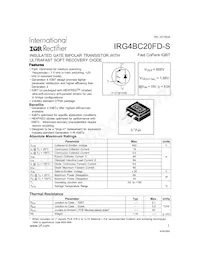 IRG4BC20FD-STRR Datasheet Cover