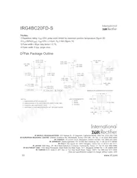 IRG4BC20FD-STRR Datasheet Pagina 10