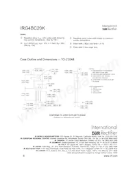 IRG4BC20K Datasheet Page 8