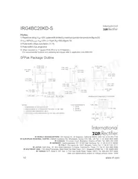 IRG4BC20KD-STRR Datasheet Page 10