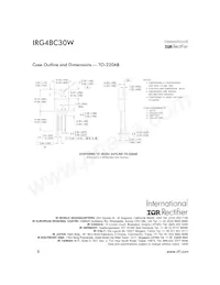 IRG4BC30W Datasheet Page 8