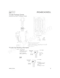 IRG4BC40W-S Datasheet Page 9