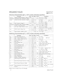 IRG4IBC10UD Datenblatt Seite 2