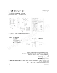 IRG4PC60U-PPBF數據表 頁面 8