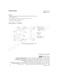 IRG4PH20KD Datasheet Page 10