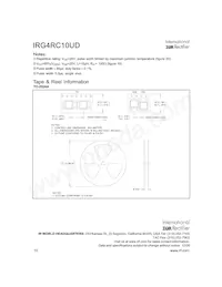 IRG4RC10UD Datasheet Page 10
