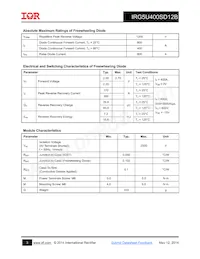 IRG5U400SD12B數據表 頁面 3