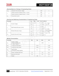 IRG7T150HF12B Datasheet Page 3