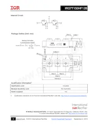 IRG7T150HF12B Datasheet Page 6