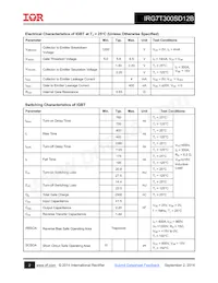 IRG7T300SD12B Datasheet Page 2
