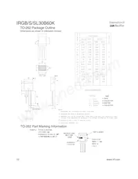 IRGB30B60K數據表 頁面 12