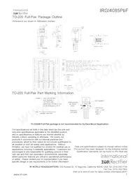 IRGI4085-111PBF Datasheet Pagina 7