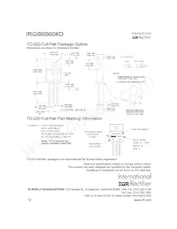 IRGIB6B60KD116P數據表 頁面 12