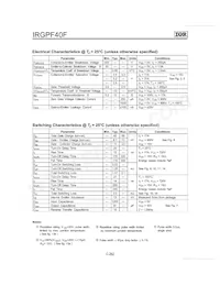 IRGPF40F Datasheet Page 2