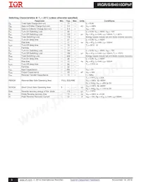 IRGR4610DTRPBF Datasheet Page 3