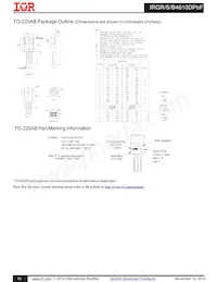IRGR4610DTRPBF Datasheet Page 15