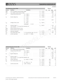 IXA20RG1200DHG-TUB Datasheet Page 2