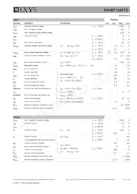 IXA4IF1200TC-TUB Datasheet Page 2