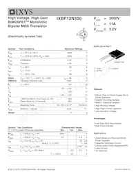 IXBF12N300 Datasheet Cover