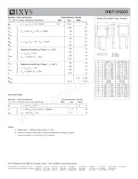 IXBF12N300 Datasheet Page 2